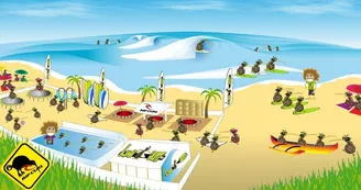 Club de plage kiwi surf Club de plage kiwi surf